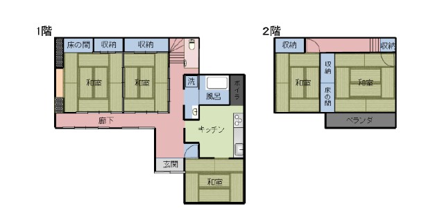 detached 〒399-5601　長野県木曽郡上松町大字上松159-4